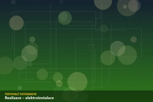 Realizace – elektroinstalace