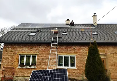Instalace fotovoltaických panelů